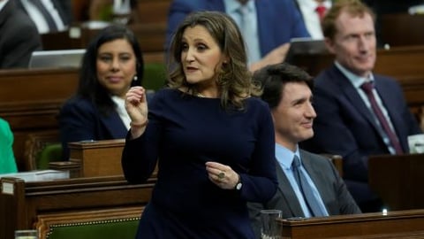 Deputy Prime Minister and Minister of Finance Chrystia Freeland Teaser