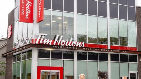 Tim Hortons Location in Hamilton Ontario