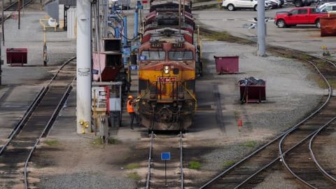 CPKC Freight Locomotive