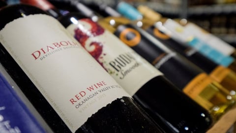 Wine Bottles Manitoba Canadian Press