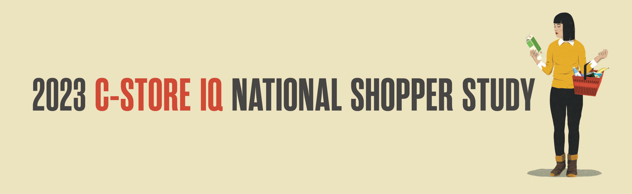 2023 C-store IQ National Shopper study illustration