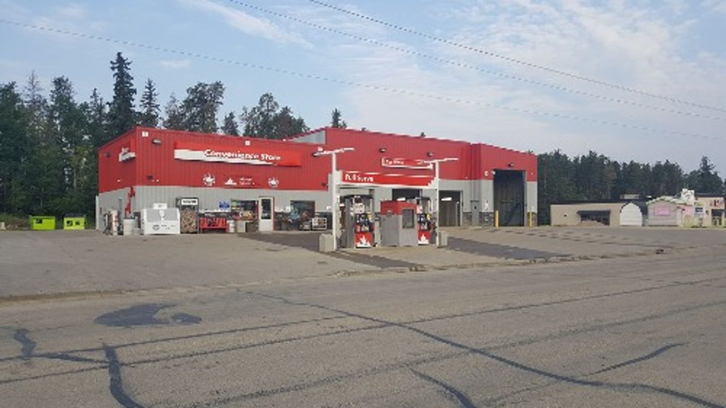 exterior shot of Moose Country Petro-Canada