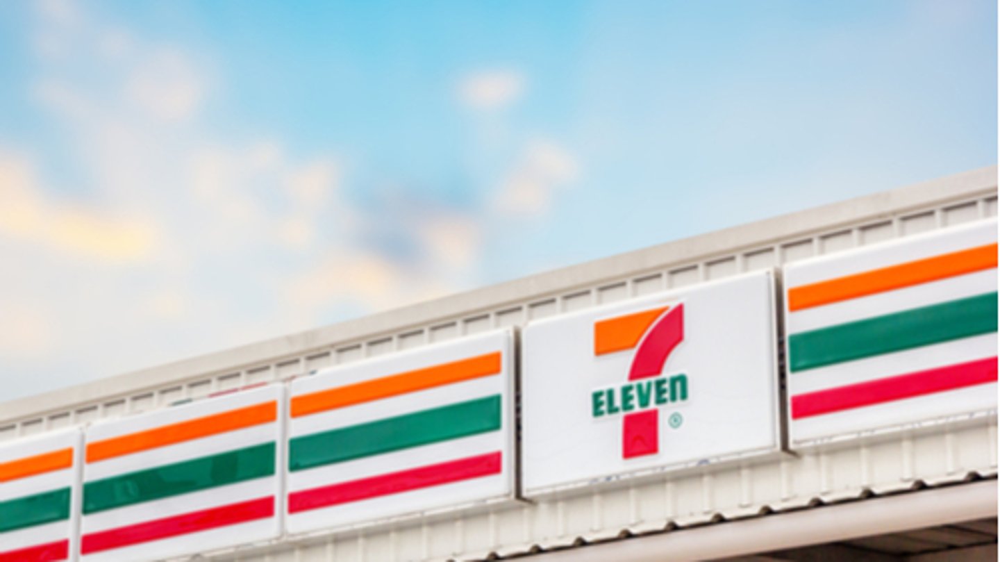 7-Eleven store sign and sky