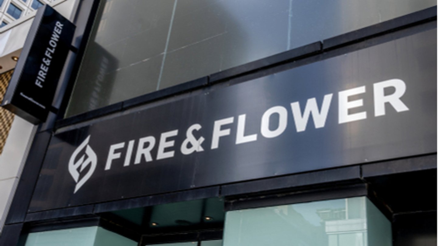 Fire and flower store sign