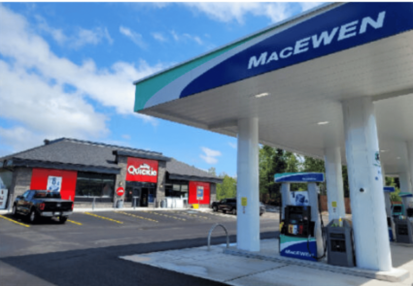 New Quickie Store and MacEwen gas 