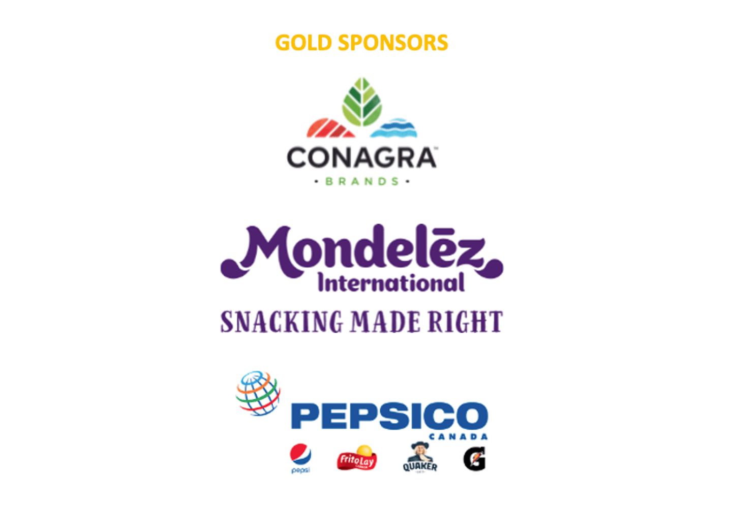 Gold sponsors