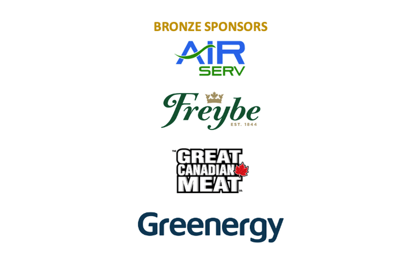 Bronze Sponsors