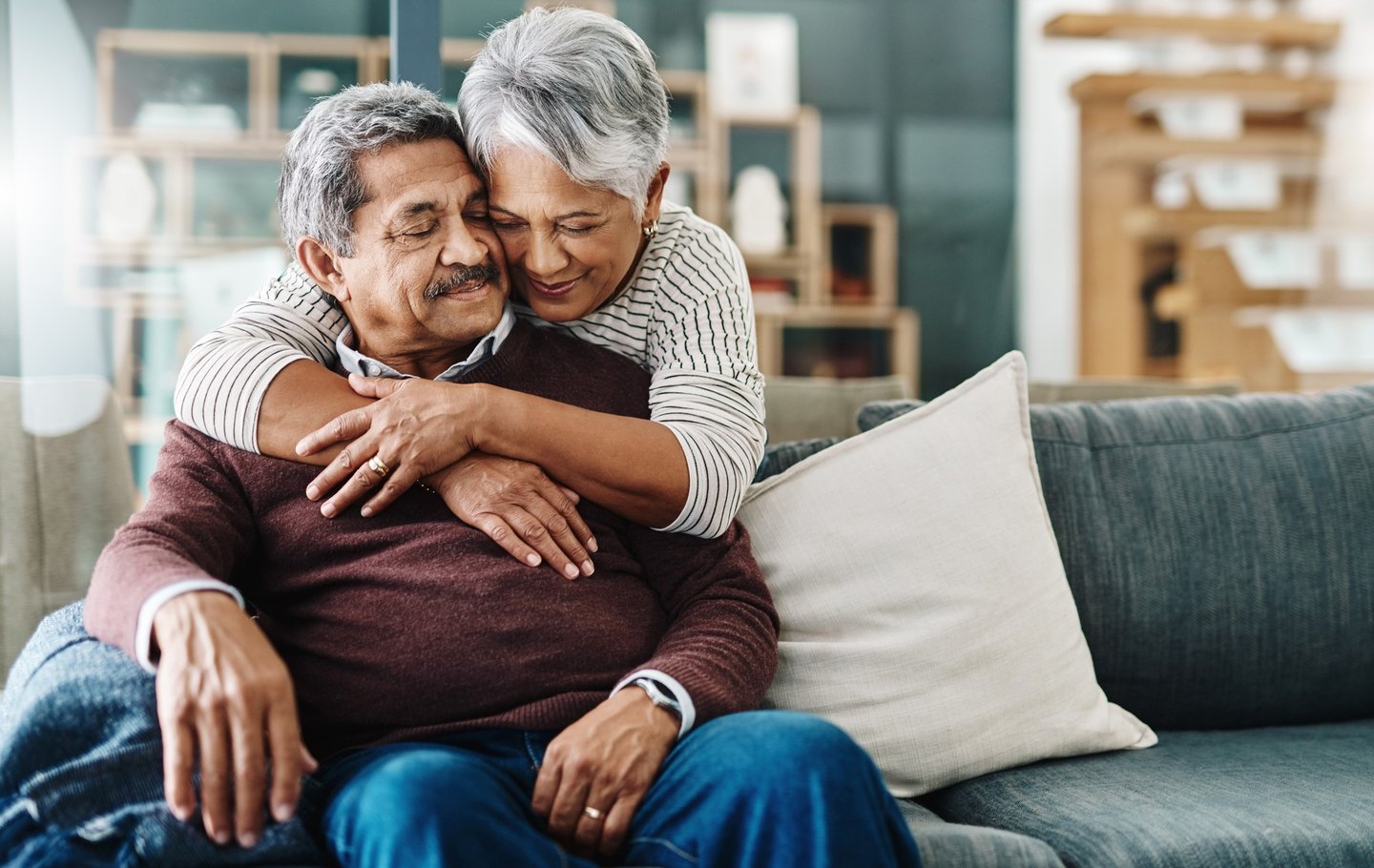 CareMakers a woman hugging her partner