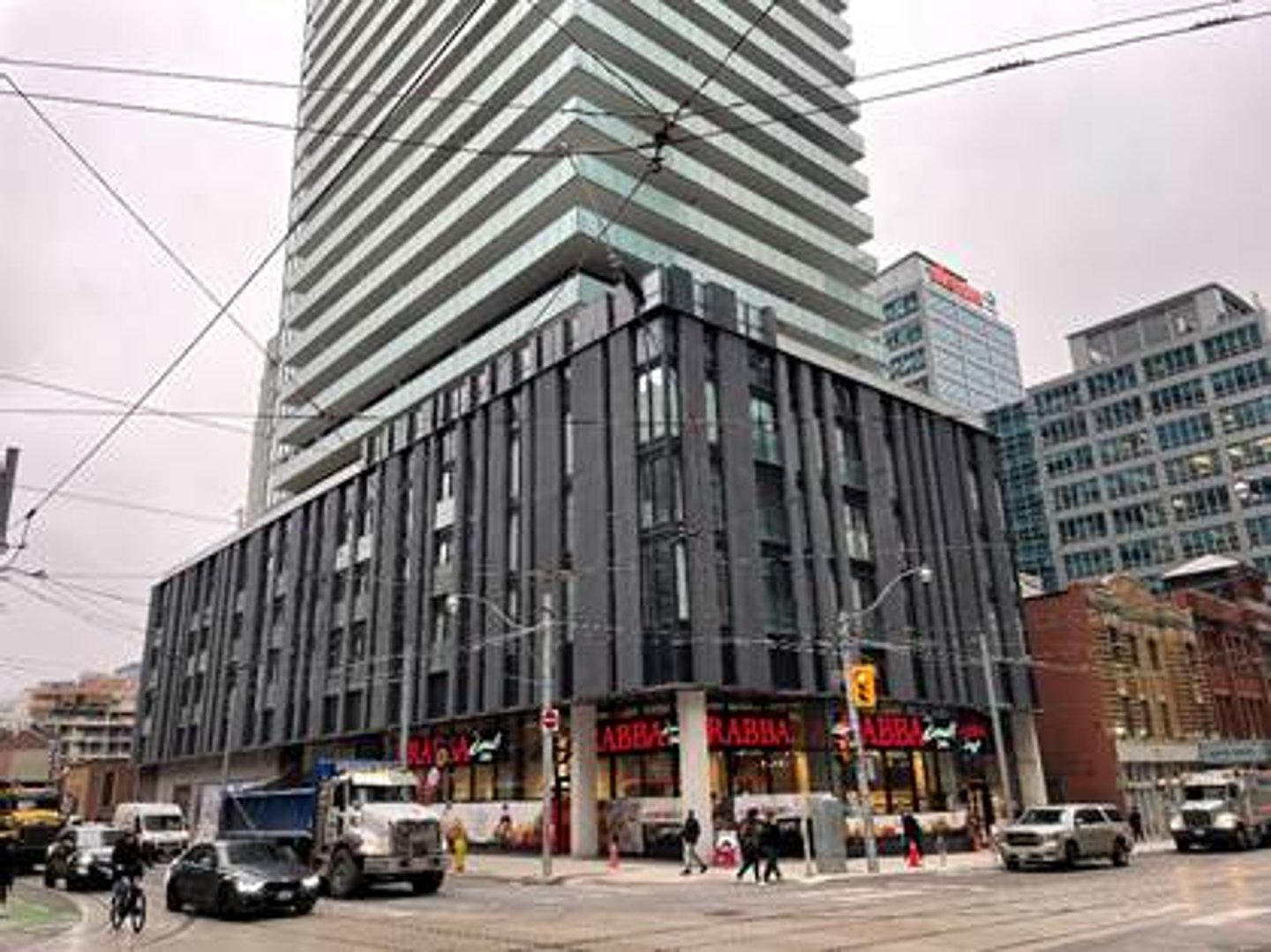 Exterior photo of new Rabb location in Toronto's financial district