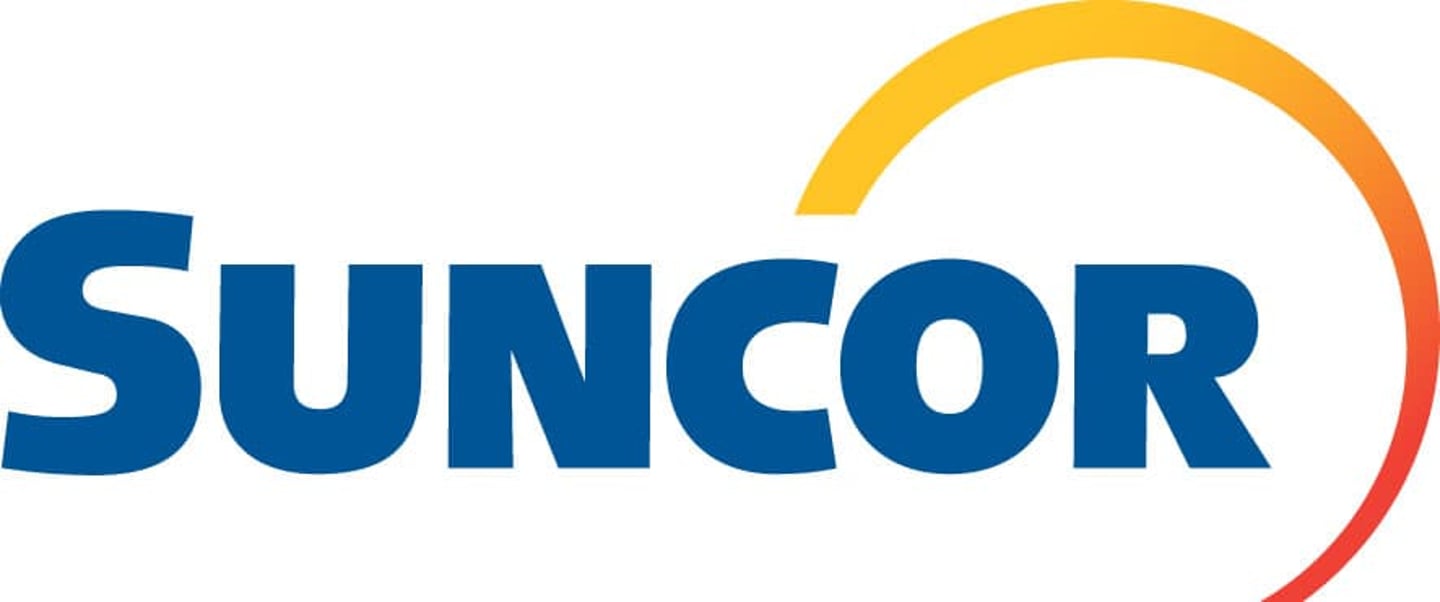 Suncor logo on white background