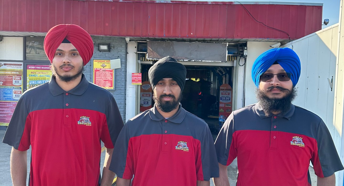 Gurbakhsish, Mansimer and Lovepreet Thind family, Popular carwash