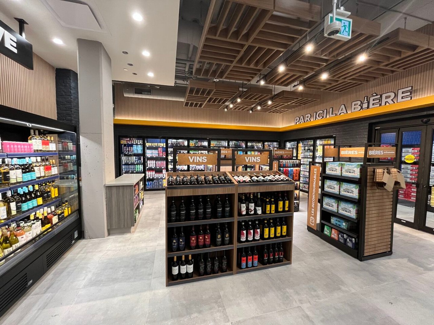 Beer and wine selection