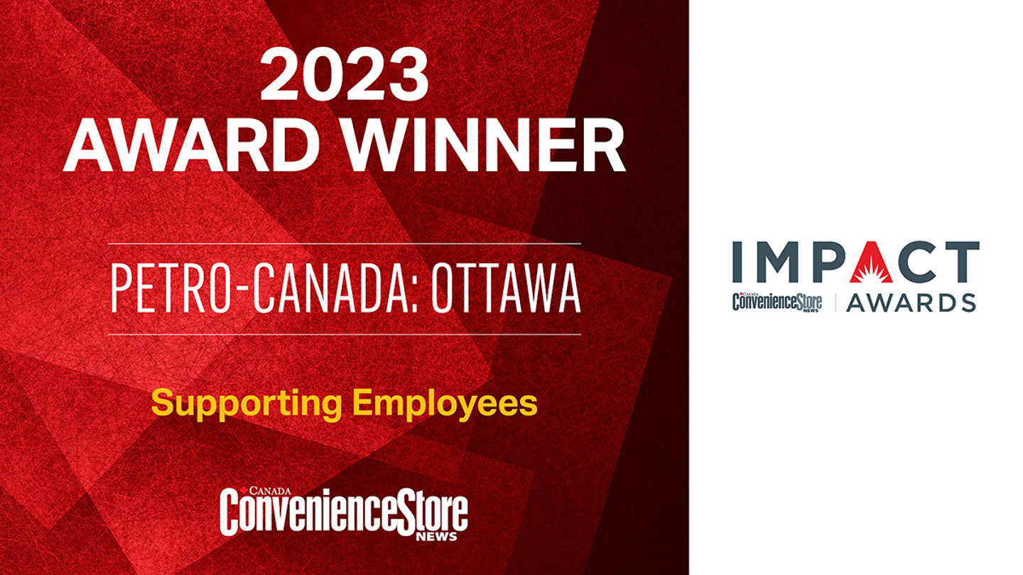 2023 Impact Awards Petro-Canada Ottawa Supporting Employees