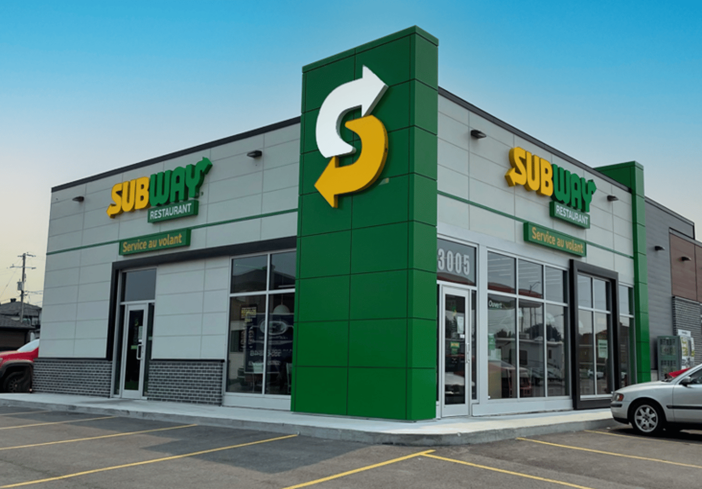 Quebec Subway Fresh Forward Store Design Exterior