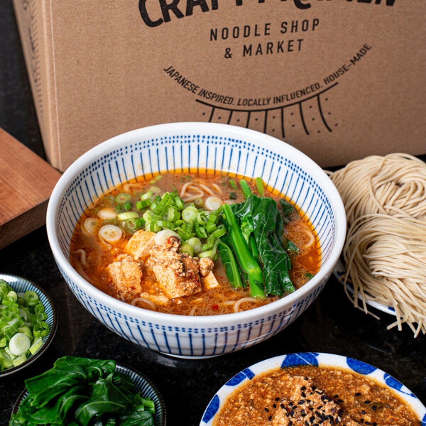 Crafty Ramen in a bowl