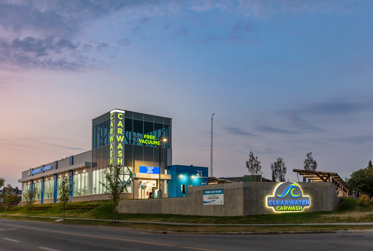 ClearWater Car Wash Exterior