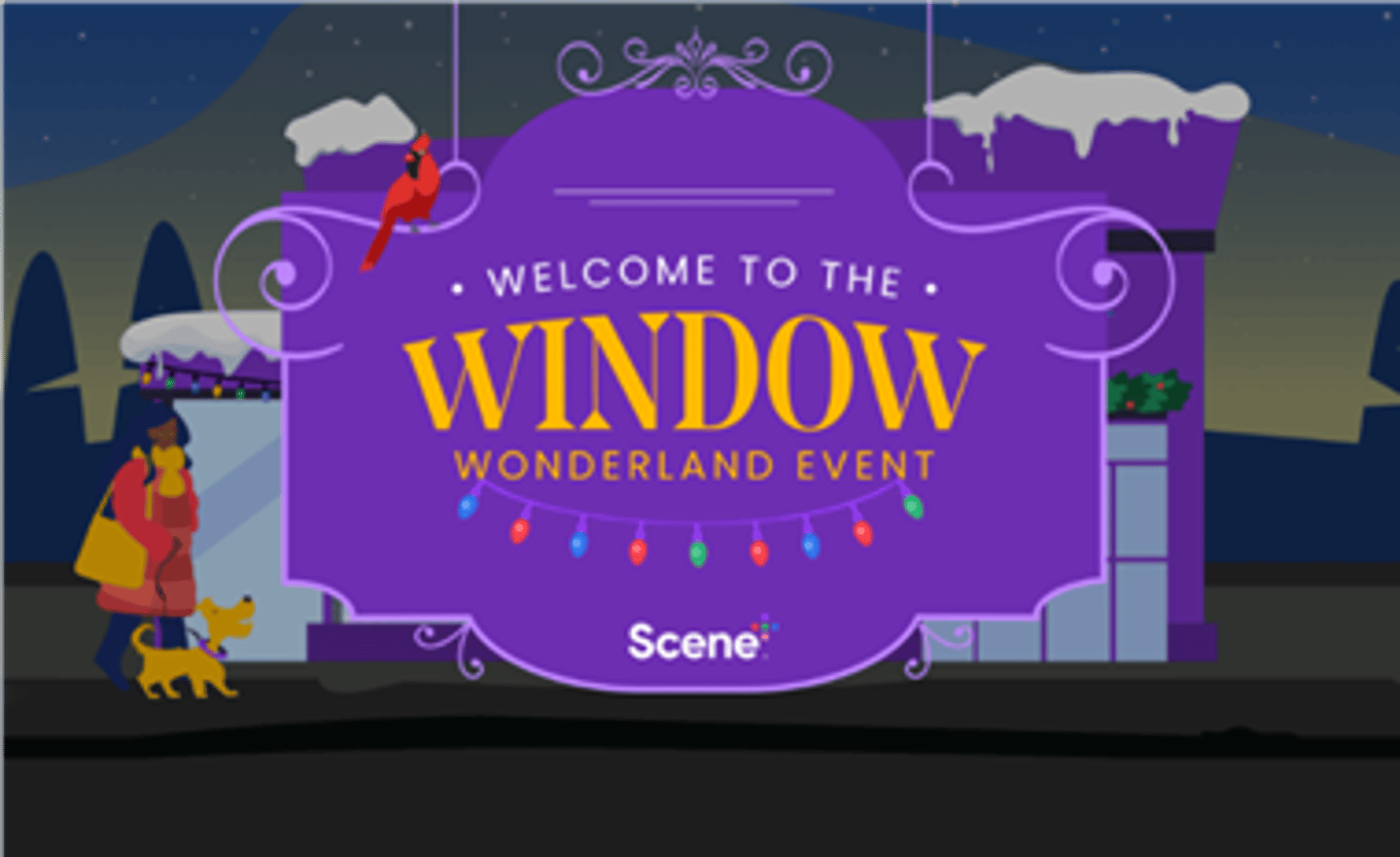 Scene+ Window Wonderland