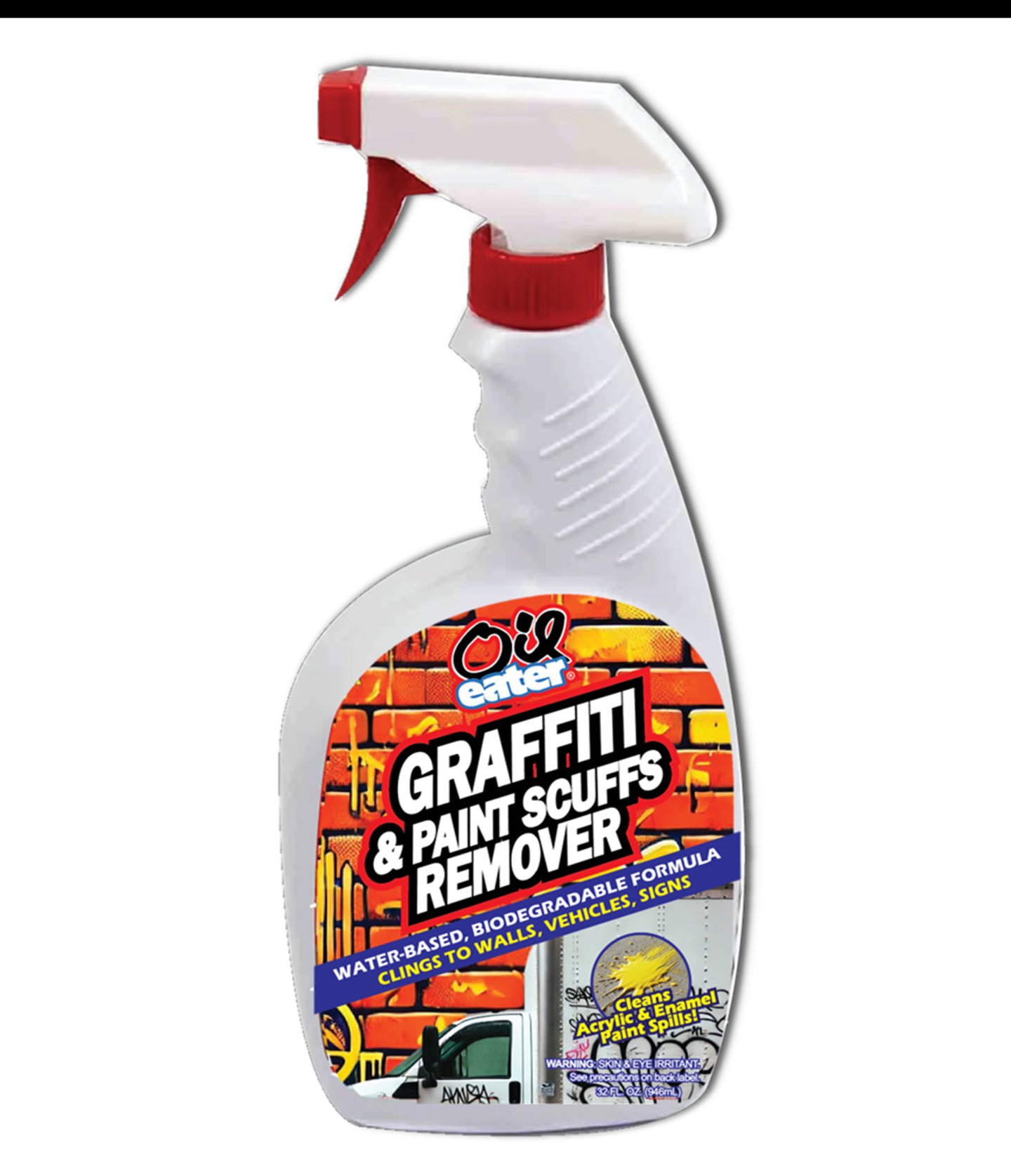 Graffiti paint scuff remover