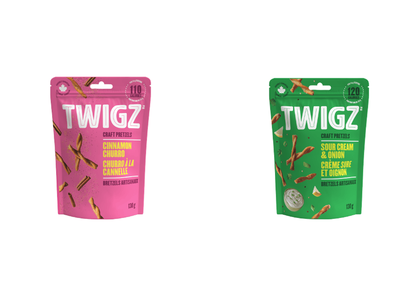 Twigz new Cinnamon and Sour Cream bags