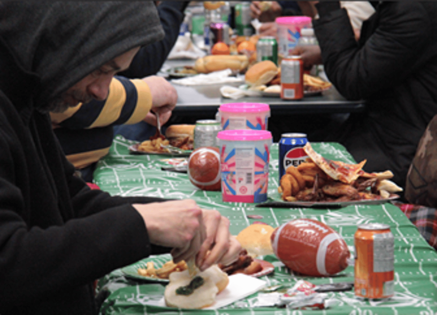 Rabba meals at Good Shephard Ministries