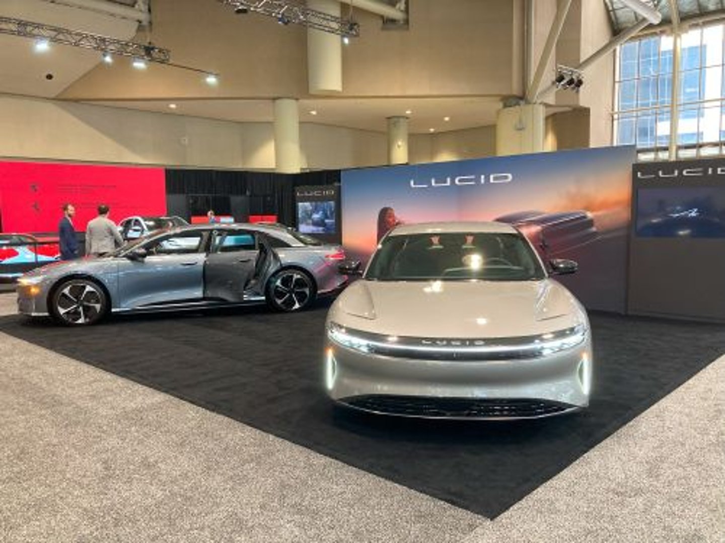 Lucid Booth AutoShow 2025