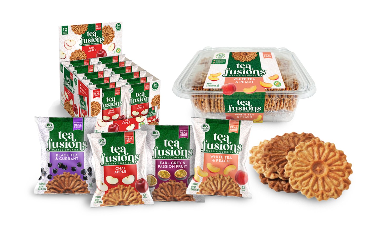 Tea Fusions cookies