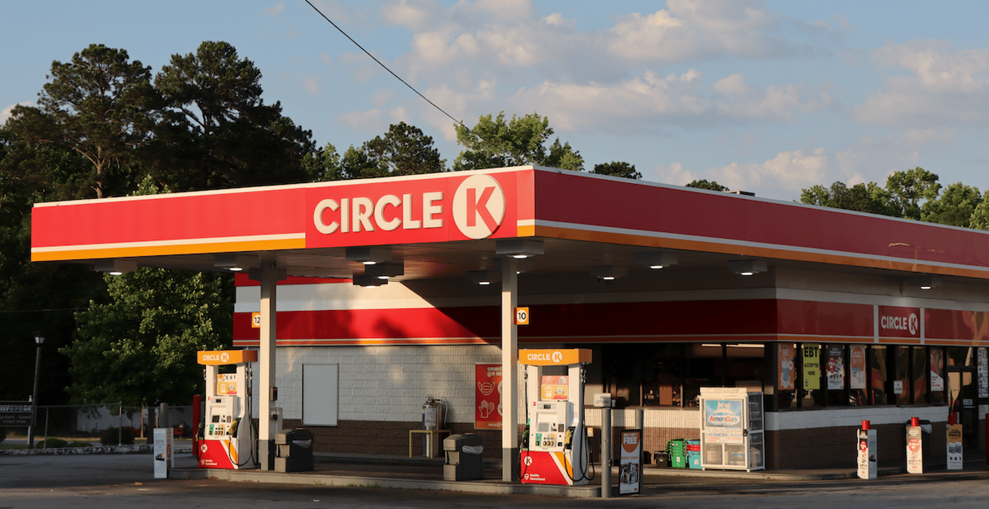 Circle K store in Georgia USA
