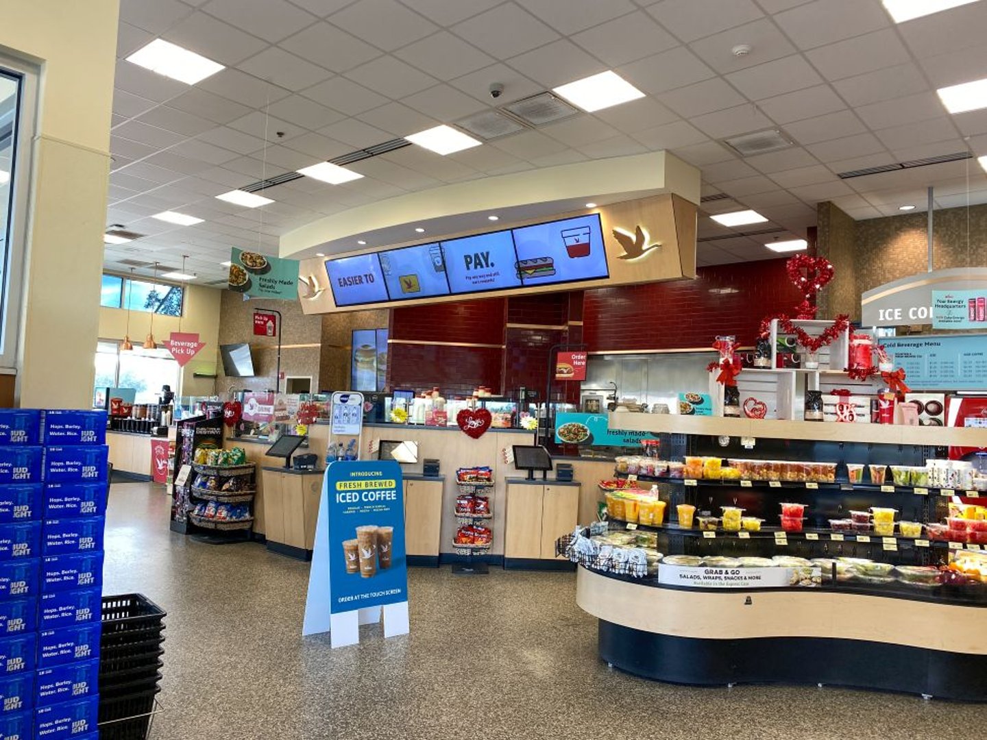 Convenience Store Foodservice Offerings stock image