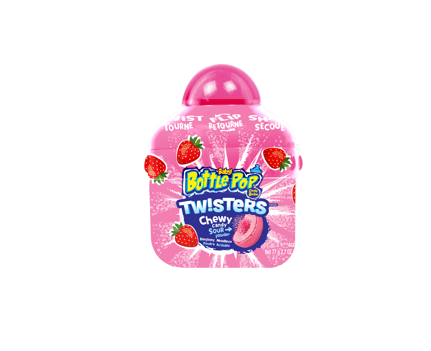 Bottle Pop Twister in Pink