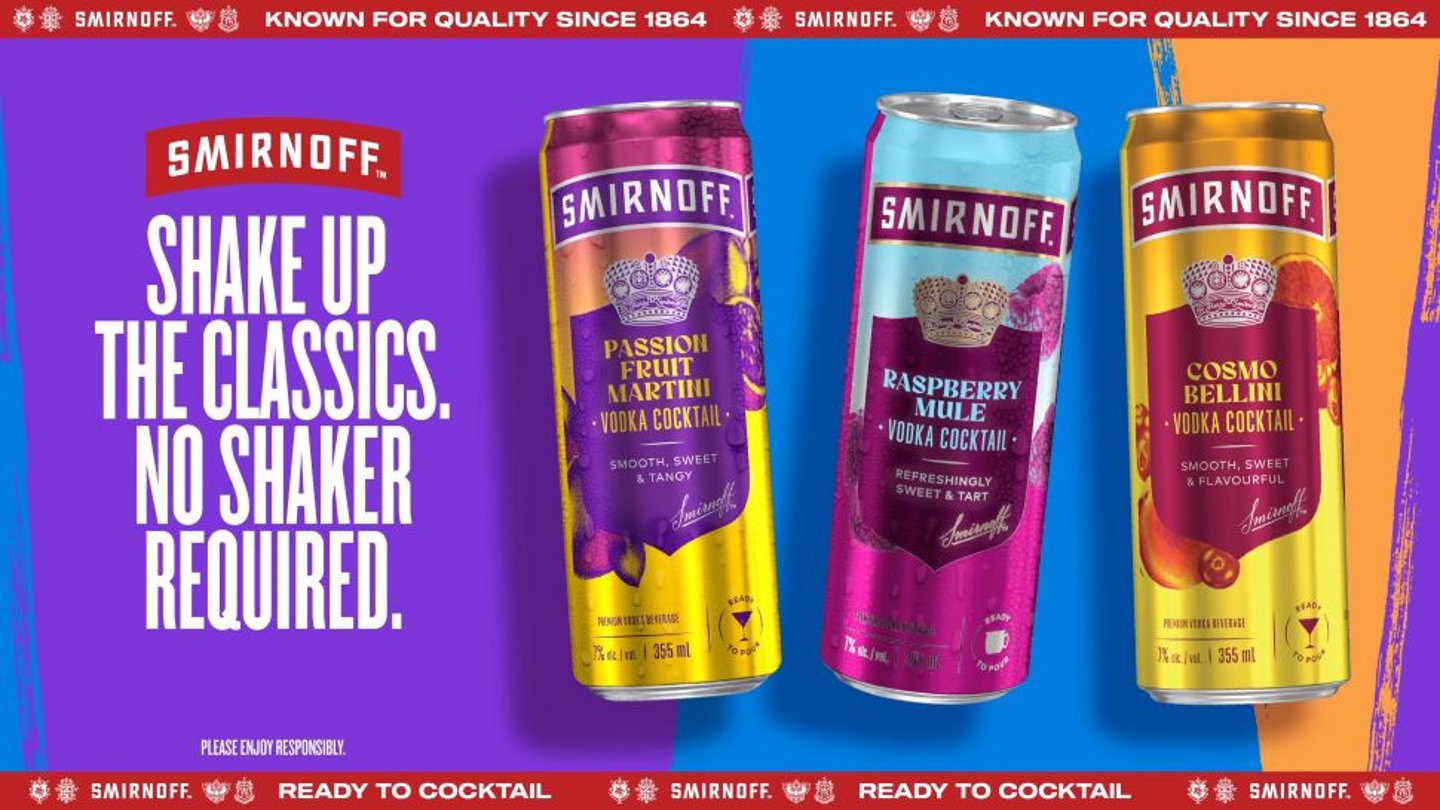 Smirnoff RTD Cocktails 