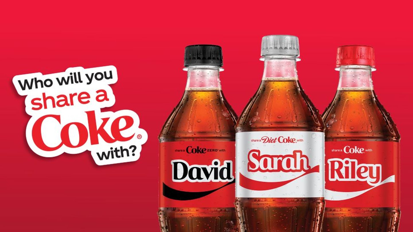 Coca-Cola Share a Coke Collection