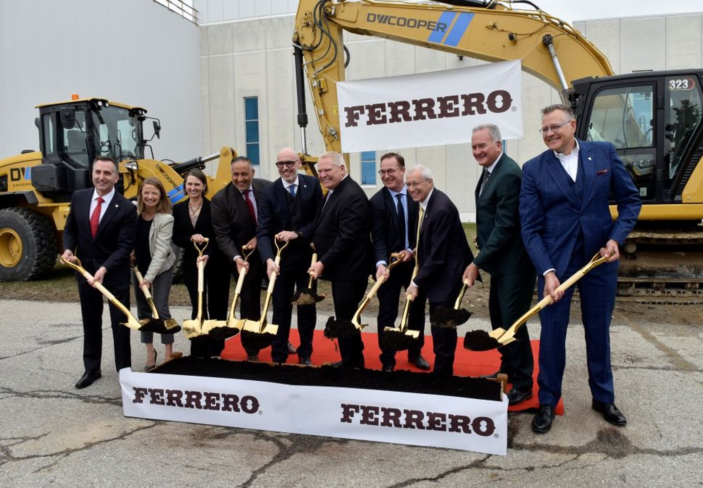 Ferrero Breaks Ground on Plant Expansion Ontario
