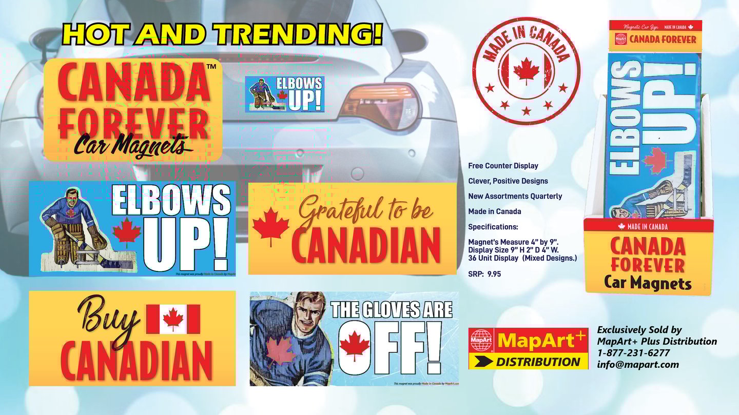 Canada Forever Car Magnets