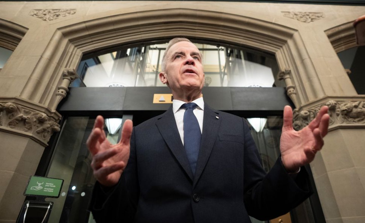 Prime Minister Carney speaking on auto tariffs CP