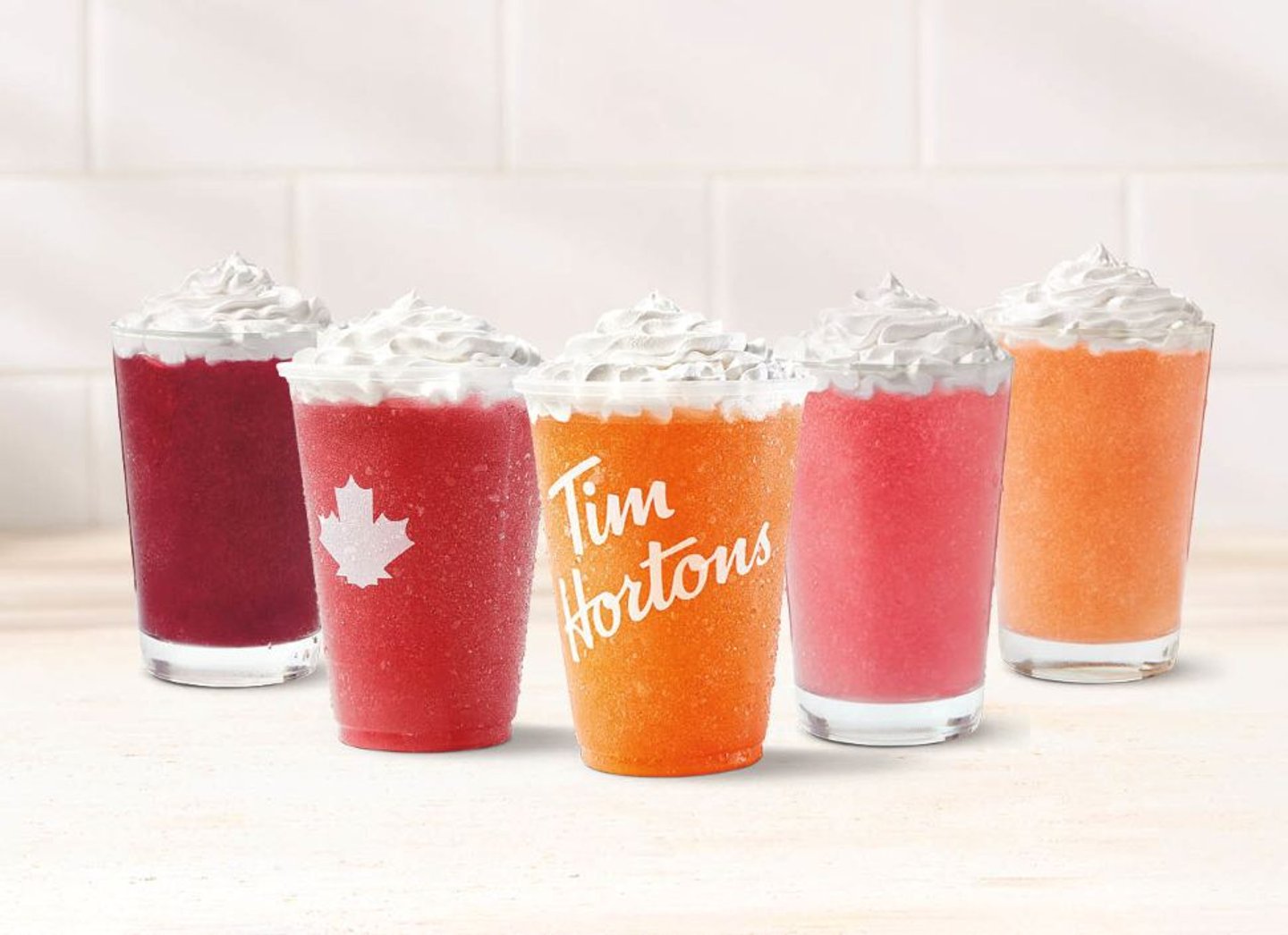 Tim Hortons Summer Cold Drink Menu Lineup