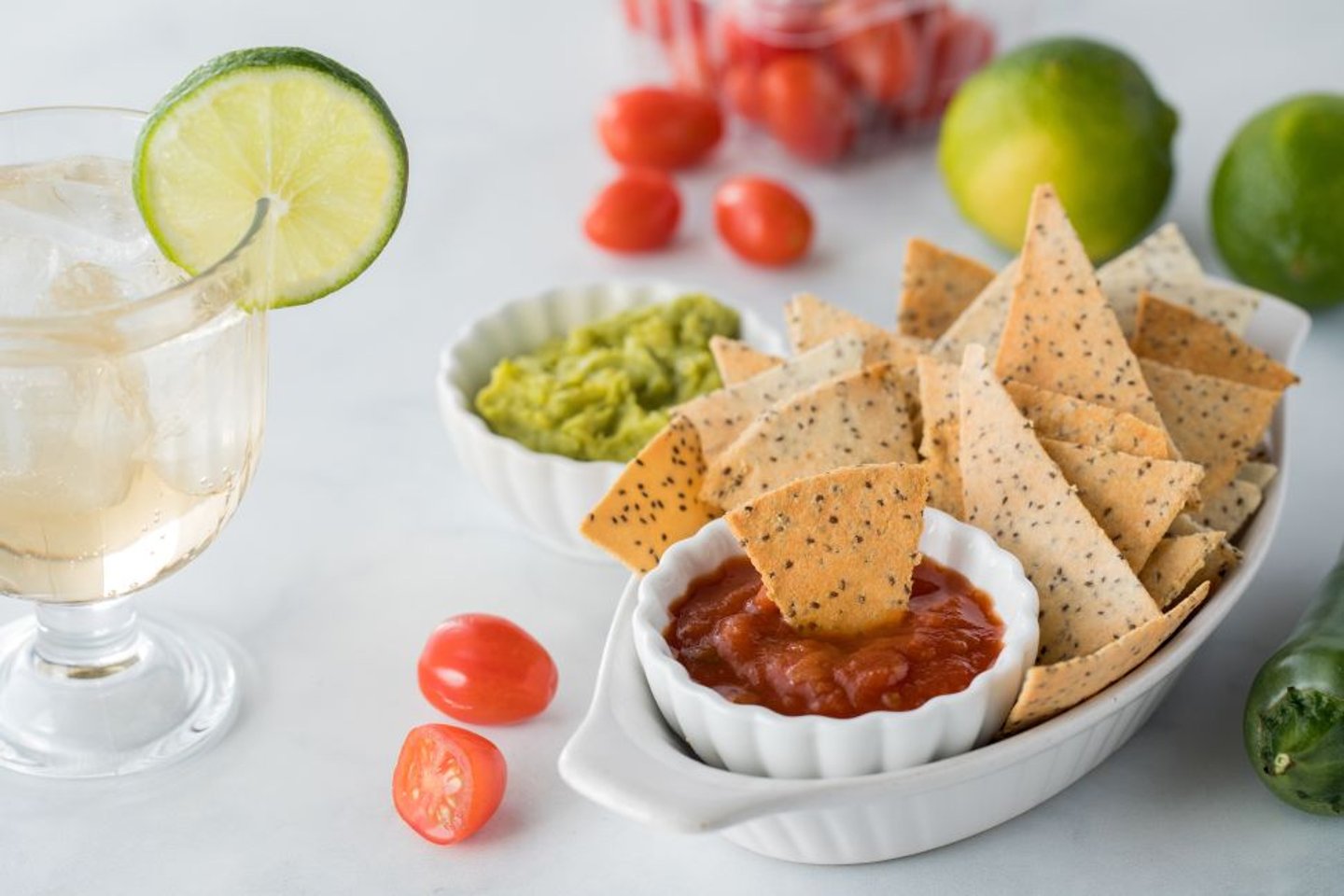Healthy Chips Stock Image