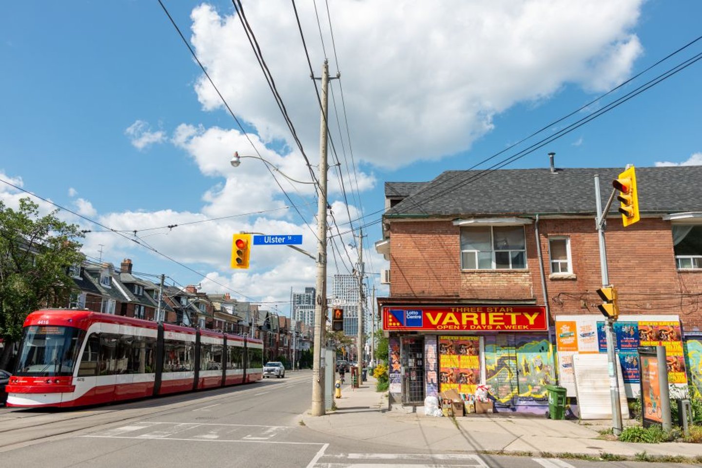 Toronto Convenience Store Stock Image