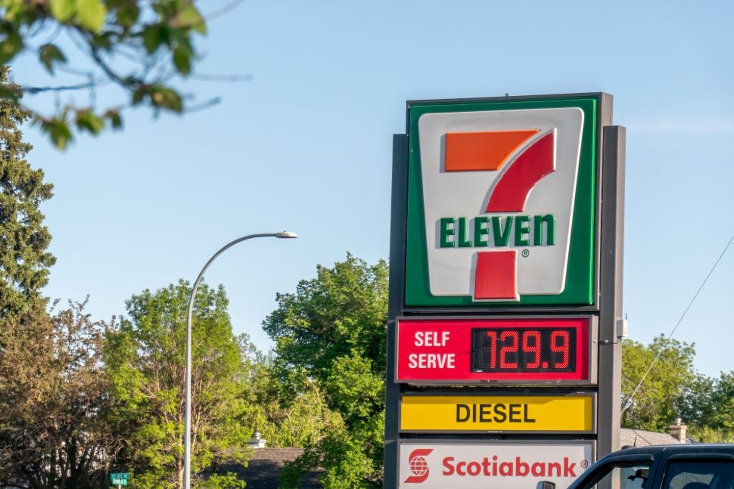 7-Eleven Gas Station Alberta Canada