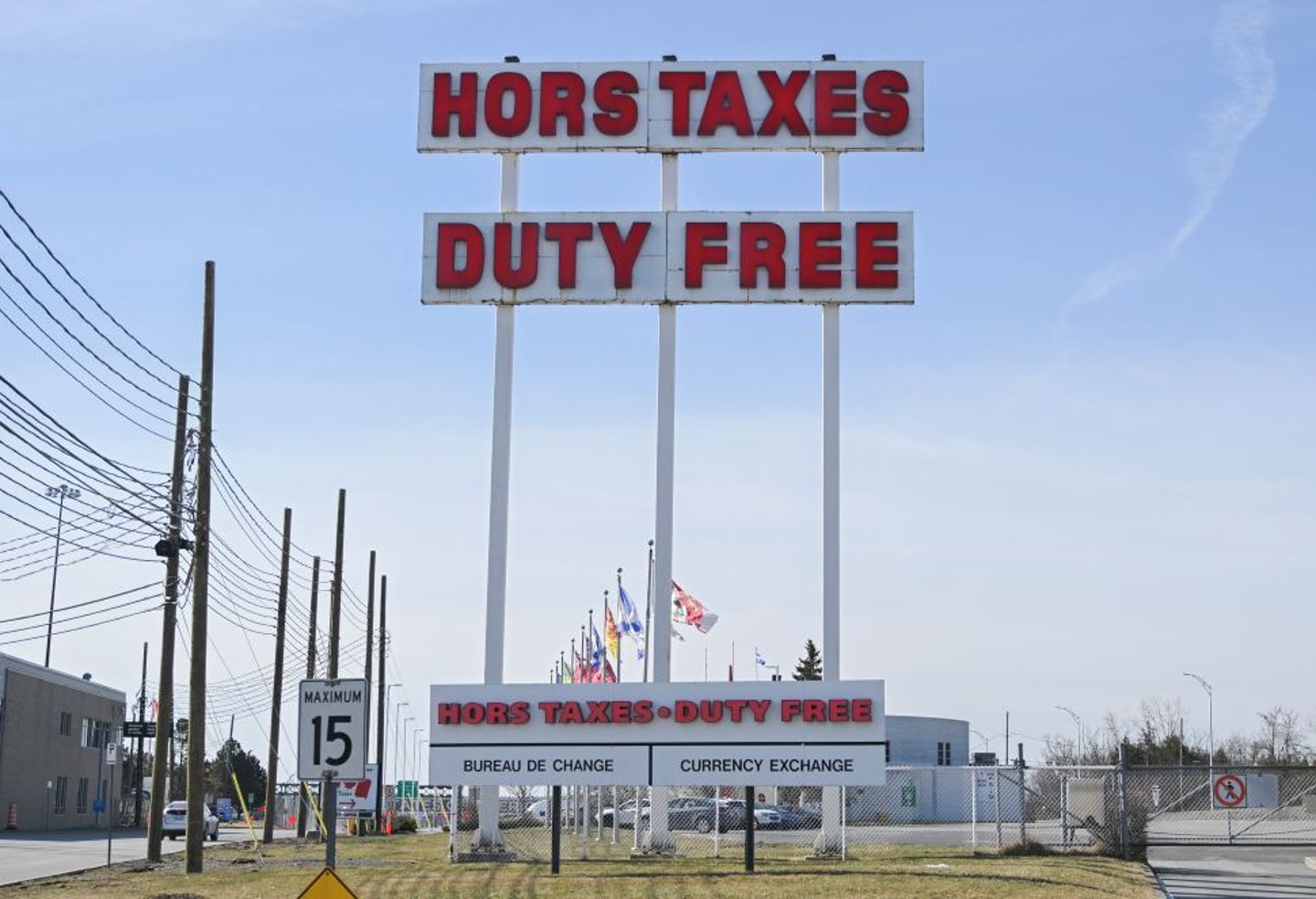 Duty Free Signage CP