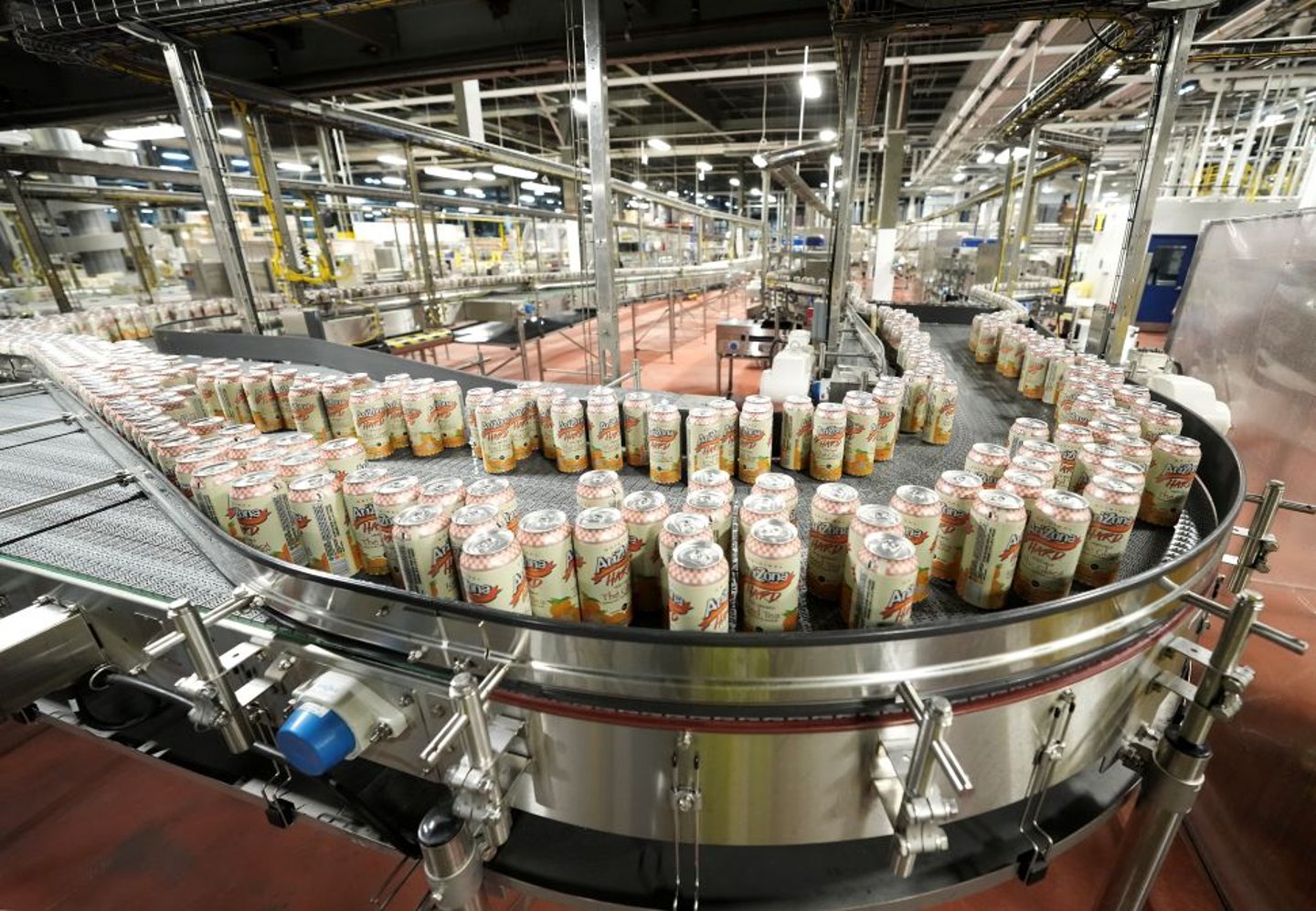 Molson RTD Manufacturing line