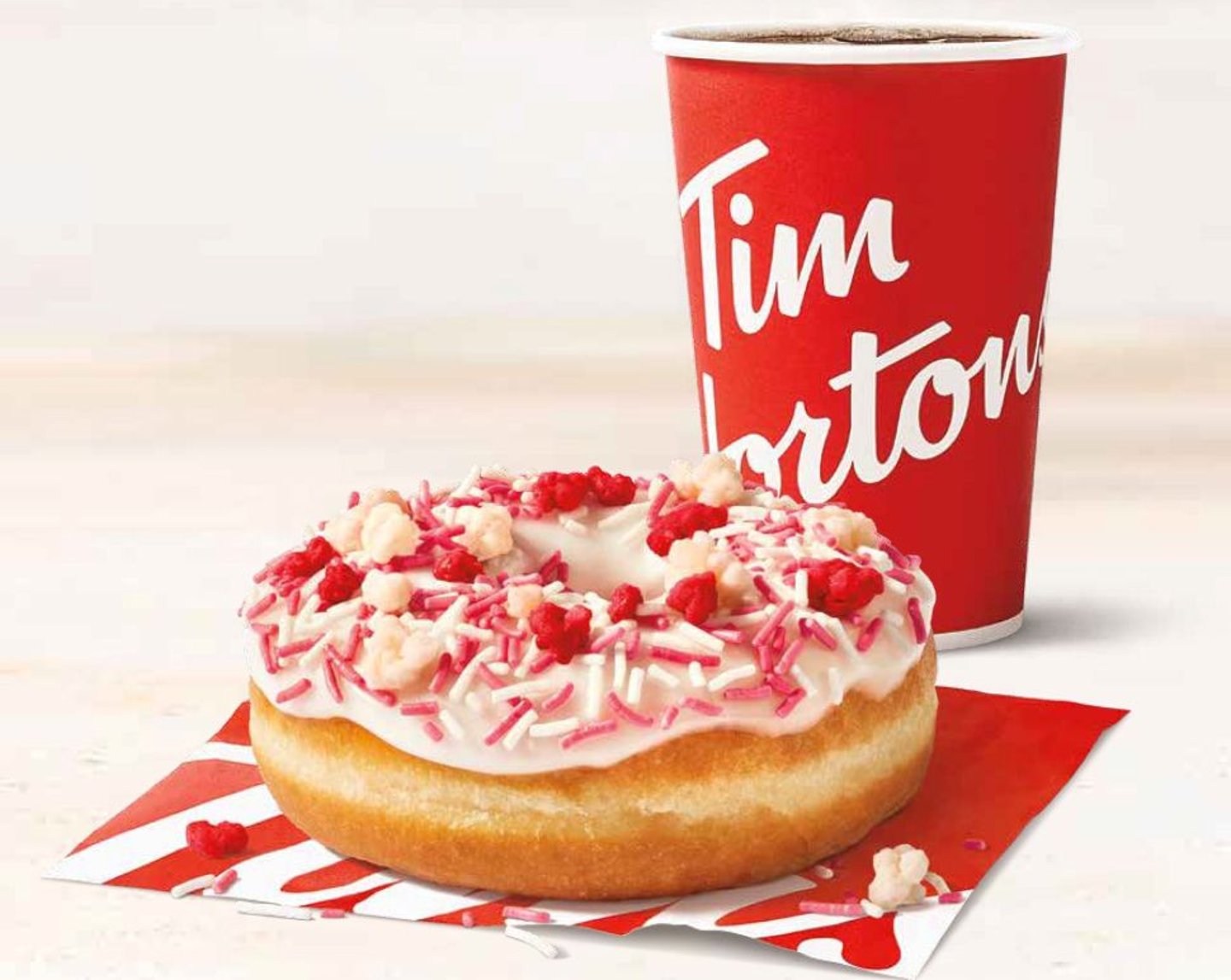 Tim Hortons Celebratory Donut