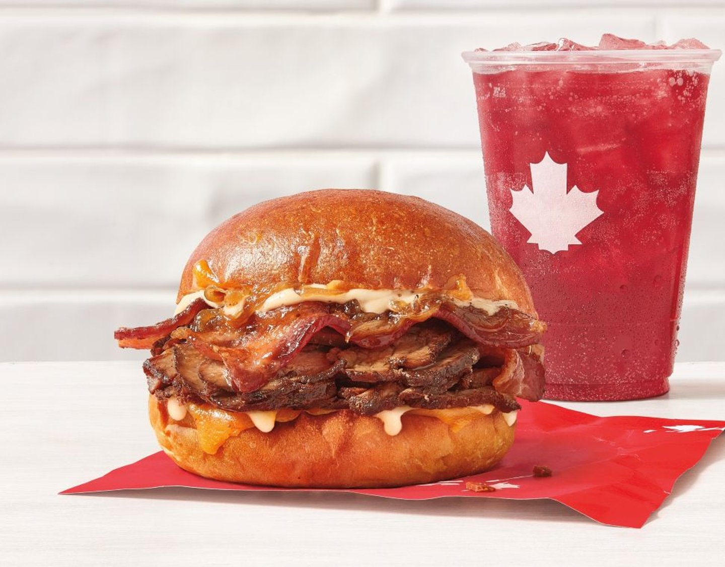 Tim Hortons Supreme Stack Sandwich