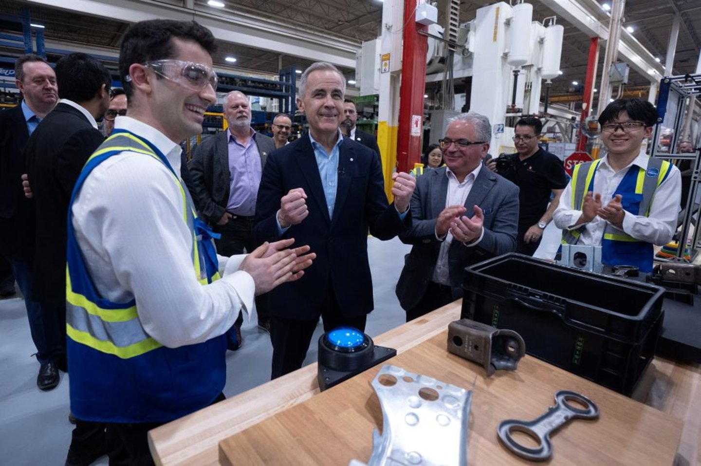 PM Carney at auto plant CP
