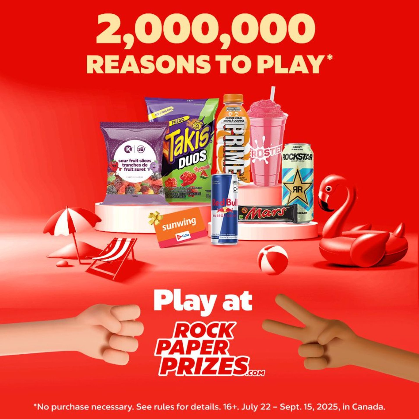 Circle K Rock Paper Prize