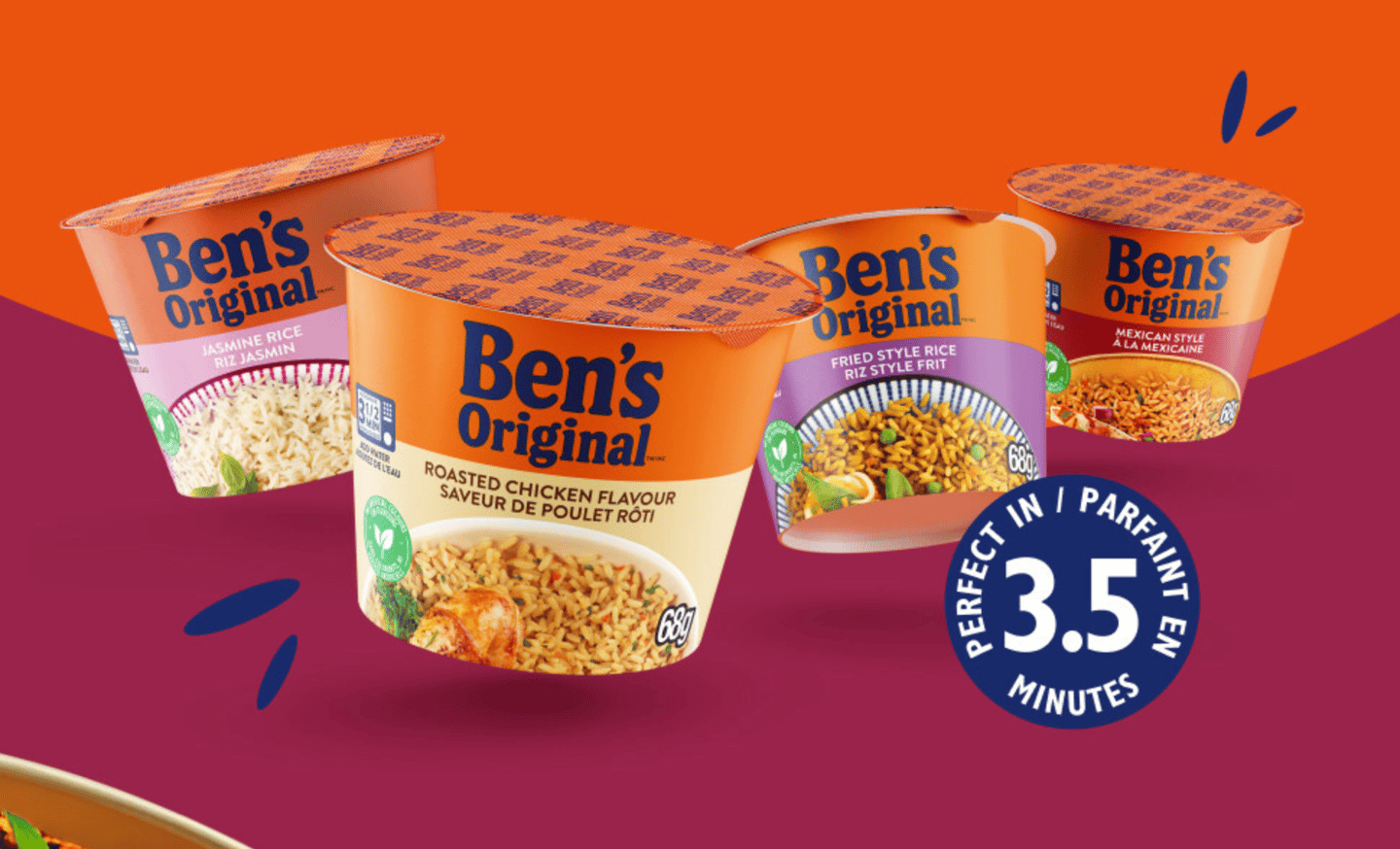 Ben's Original Meal in a Cup