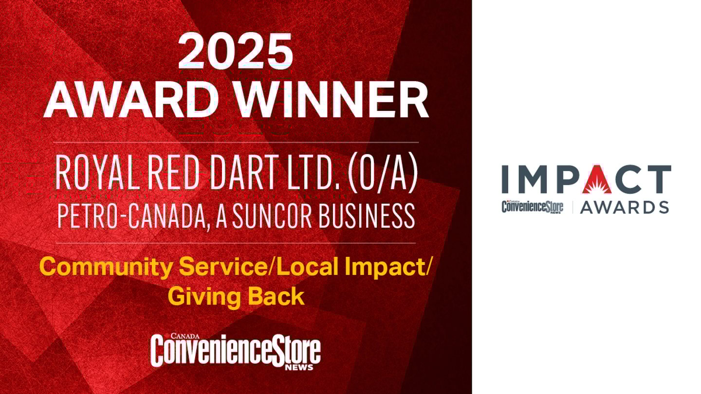 ROYAL RED DART 2025 IMPACT WINNERS