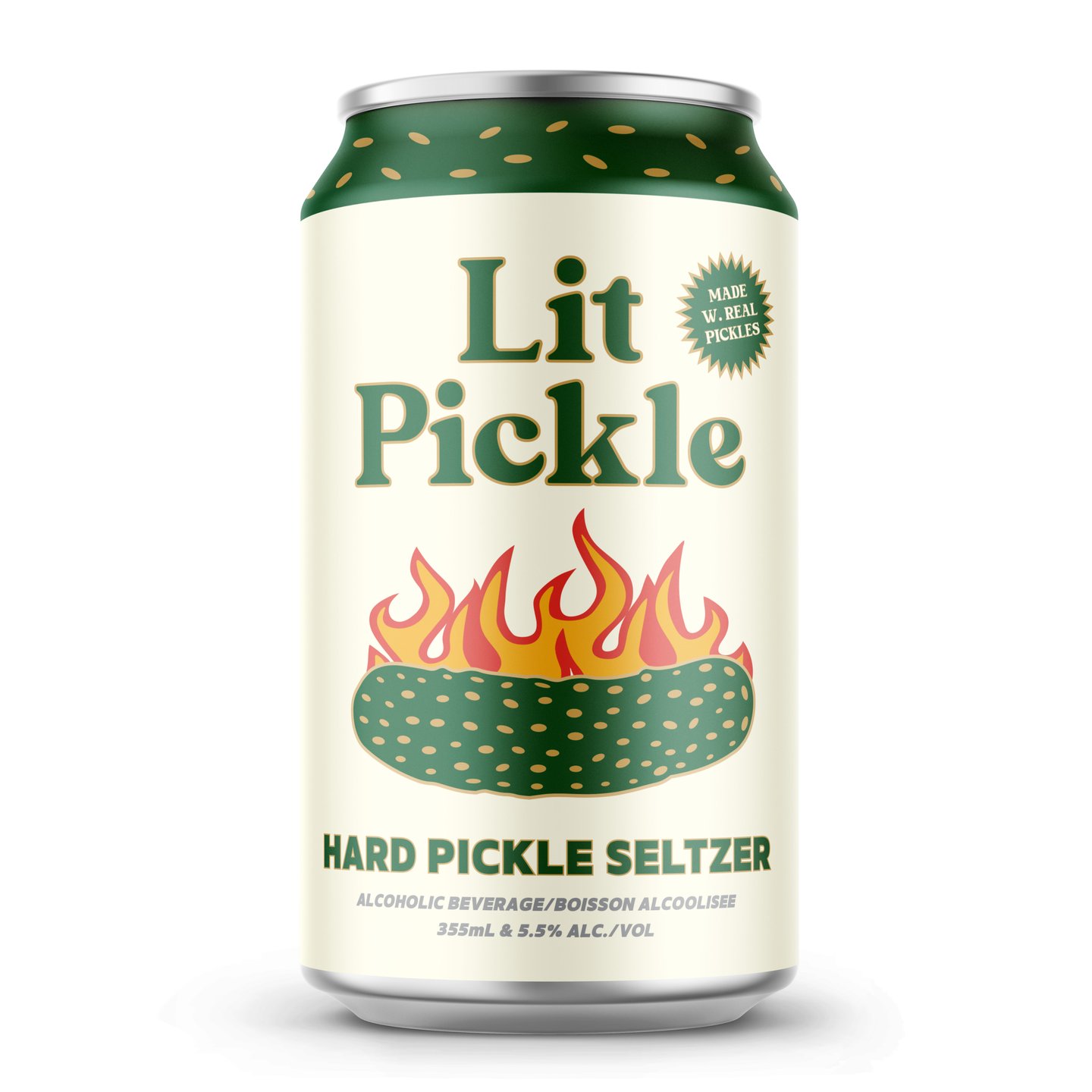 Lit Pickle hard seltzer