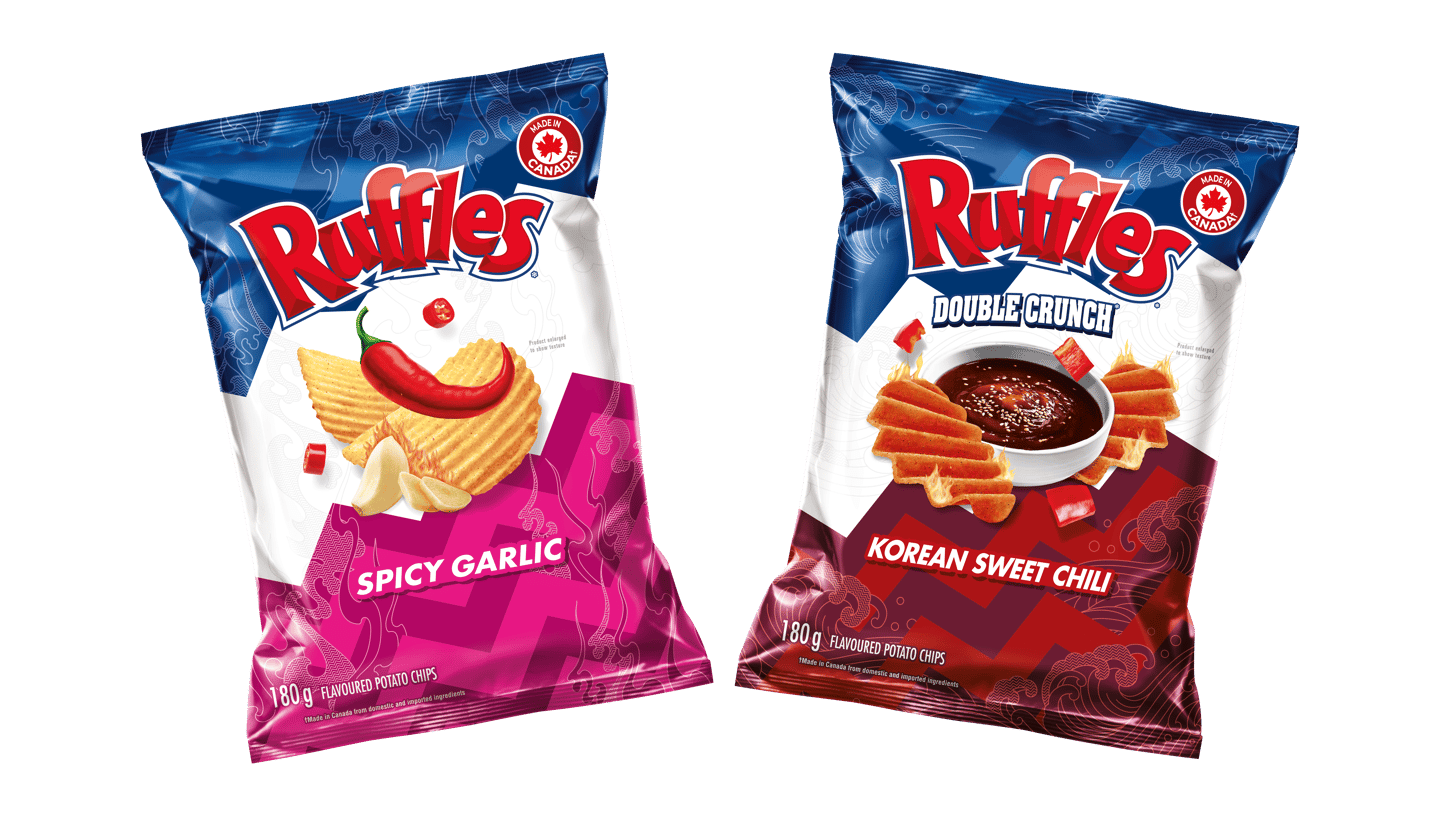 Ruffles potato chips