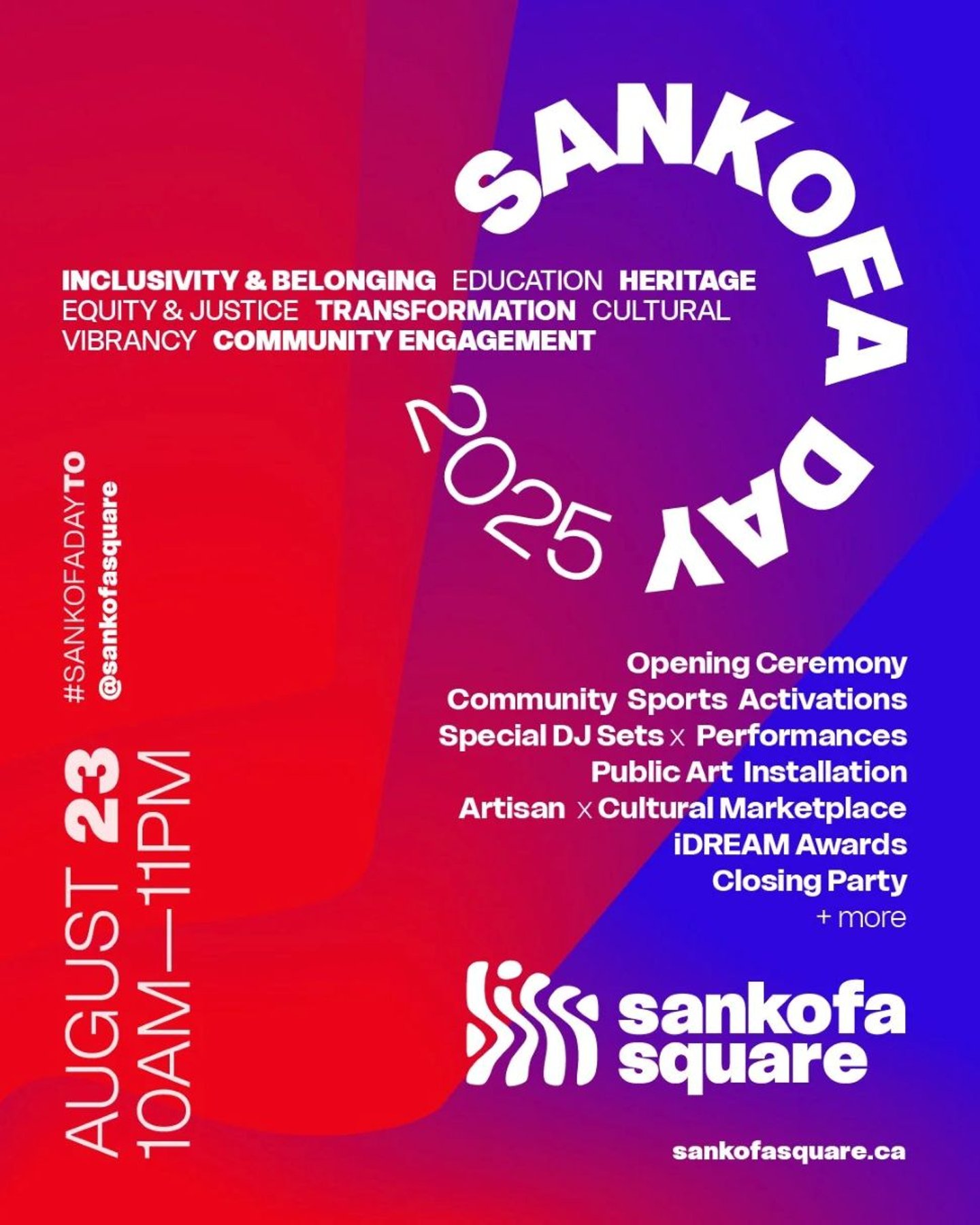 Sankofa Day Celebration Poster