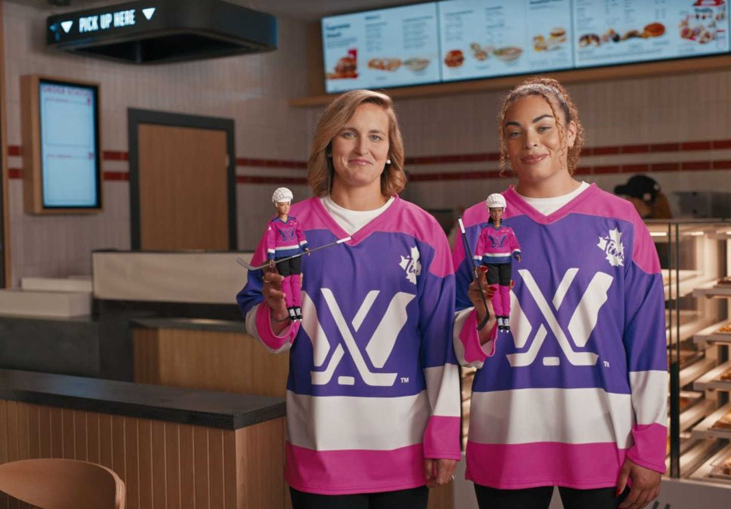 Tim Hortons Barbie Hockey